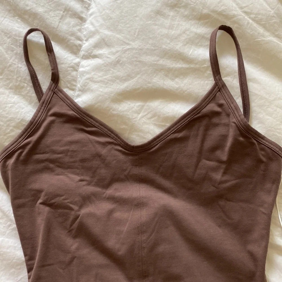 NWT EVERLANE Thong Bodysuit - Peppercorn XXS - Picture 4 of 10